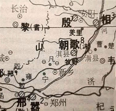 朝歌地图